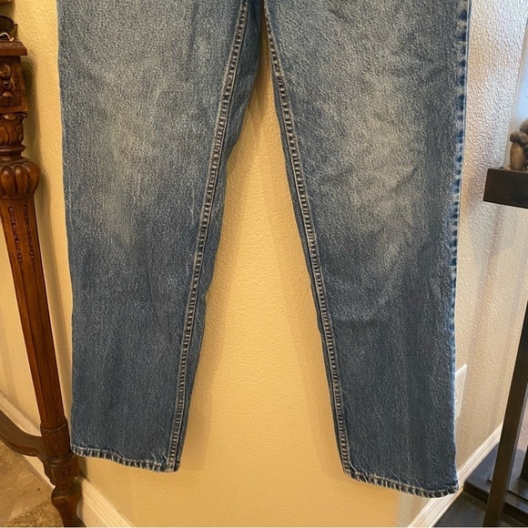 Vintage LEVI’S Blue Relaxed Straight Leg Jeans Size 32 - Picture 4 of 10